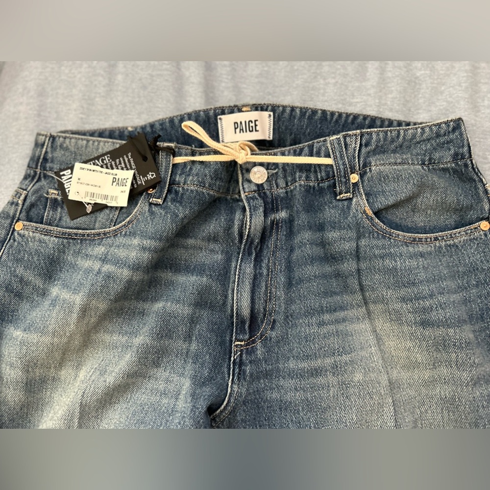 Women's Zoey Blue Wide-Leg Jeans - Picture 5 of 6